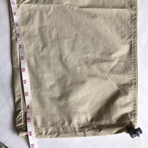 Lands End Womens Convertible Drawstring Hiking Pants Nylon XL 18-20 Beige - Picture 9 of 9